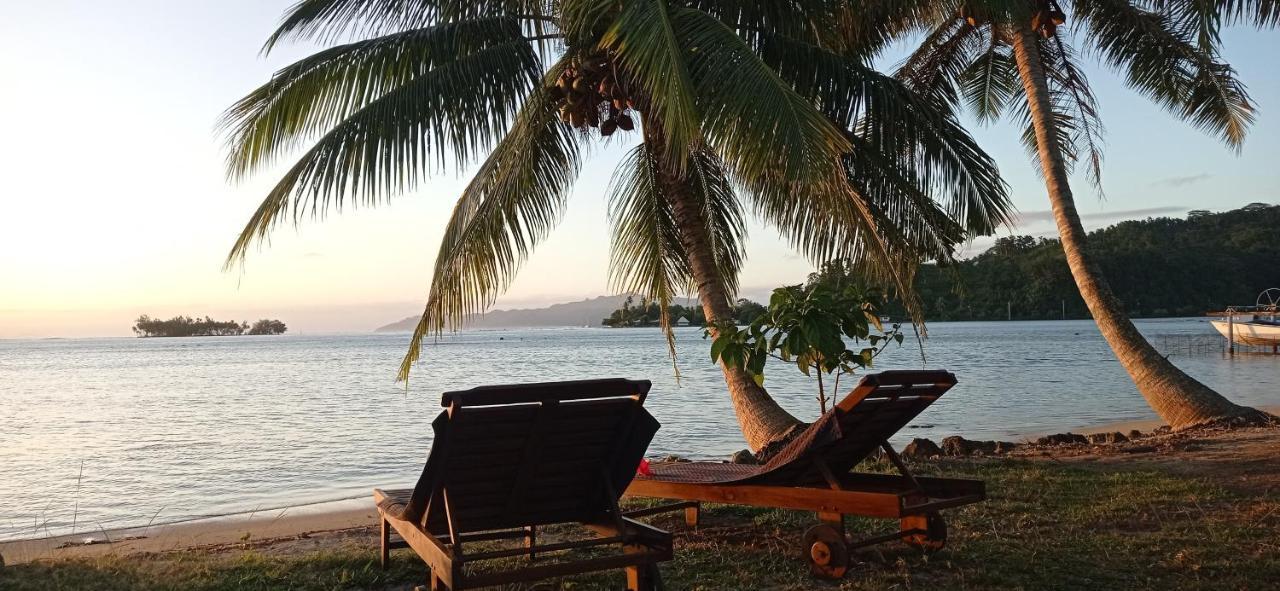 Raiatea - The Beach House - Plage Sur Le Lagon ! Tevaitoa Extérieur photo