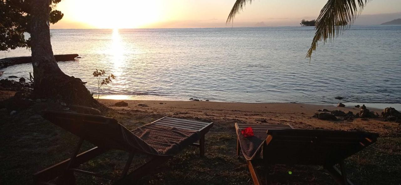 Raiatea - The Beach House - Plage Sur Le Lagon ! Tevaitoa Extérieur photo